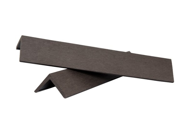 Уголок ДПК завершающий шлифованный SINGARAJA тёмно-коричневый купить в Котласе