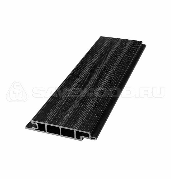 Террасная доска из ДПК SW Padus радиальный распил «SaveWood» чёрный купить в Котласе