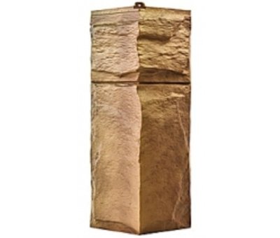 Угол T-Сайдинг-ЭКО-2 Гранит Леон - Орех