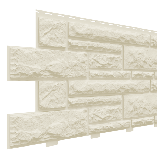 Фасадные панели «Доломит», Слоновая-кость купить в Котласе