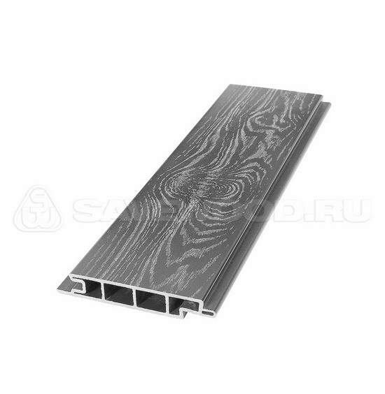 Террасная доска из ДПК SW Padus тангенциальный распил «SaveWood» пепельный купить в Котласе