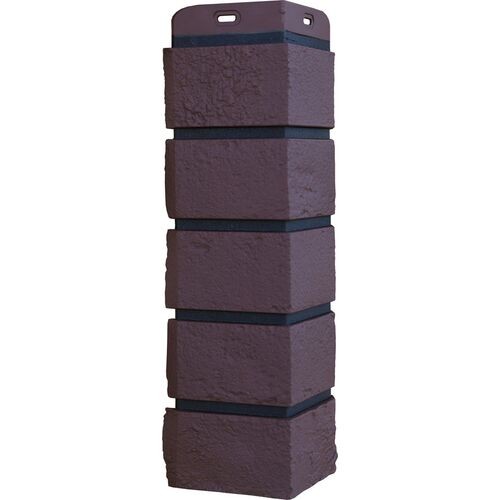 Угол Grand Line состаренный кирпич Элит каштан, ШОВ чёрный купить в Котласе