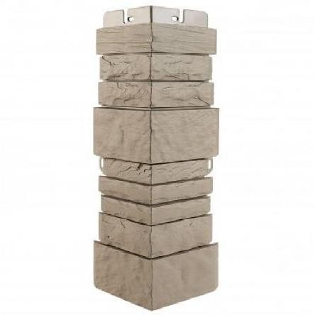 Угол наружный Альта-Профиль Скалистый камень ЭКО Бежевый купить в Котласе