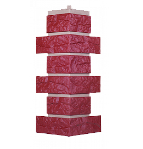 Угол T-Сайдинг-Кирпич Лондон Брик Красный купить в Котласе