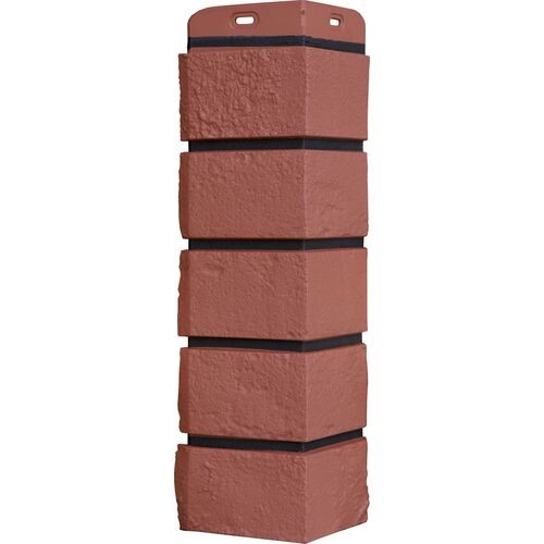 Угол Grand Line состаренный кирпич Элит корица (махагон), ШОВ черный купить в Котласе