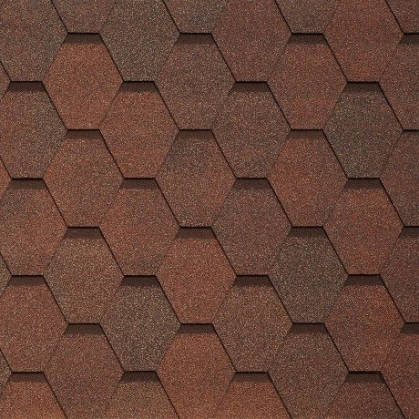 Гибкая черепица Tegola VENETO nocciola 418 купить в Котласе