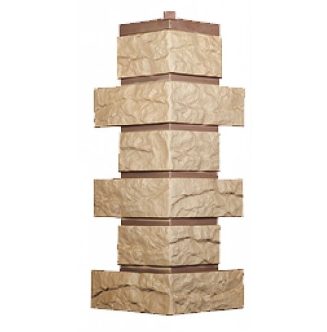 Угол T-Сайдинг-Кирпич Лондон Брик Желтый купить в Котласе