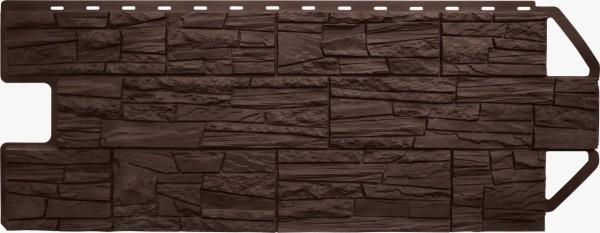 Фасадная панель Альта-профиль Гранд Каньон ЭКО Коричневый купить в Котласе