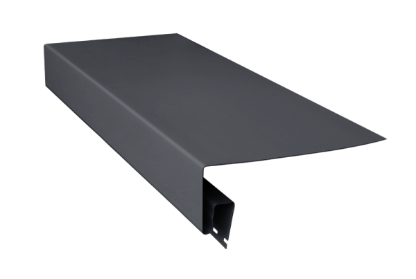 Планка приоконная широкая для Фасадных Панелей Графит купить в Котласе