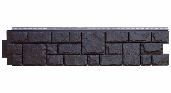 Фасадная панель GL "Я-Фасад" Екатерининский камень, уголь купить в Котласе