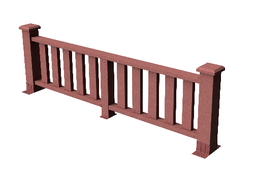 Ограждения декоративное ДПК GRINDERDECO  Эрес мербау купить в Котласе