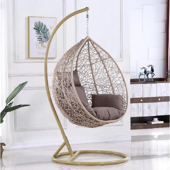 Кресло Подвесное из искусственного ротанга AFM-169A-LB Beige купить в Котласе