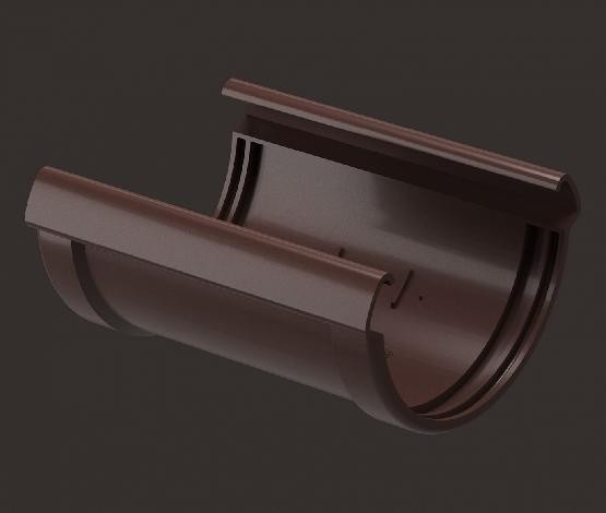 Соединитель Желоба Docke Lux ПВХ - Шоколад купить в Котласе