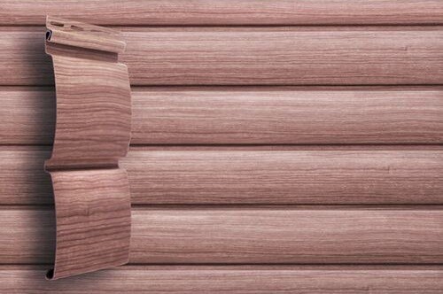 Виниловый сайдинг Grand Line Блок-хаус Tundra - Рябина купить в Котласе