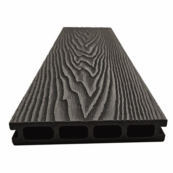 Террасная доская ДПК NanoWood Double 3D Антрацит купить в Котласе