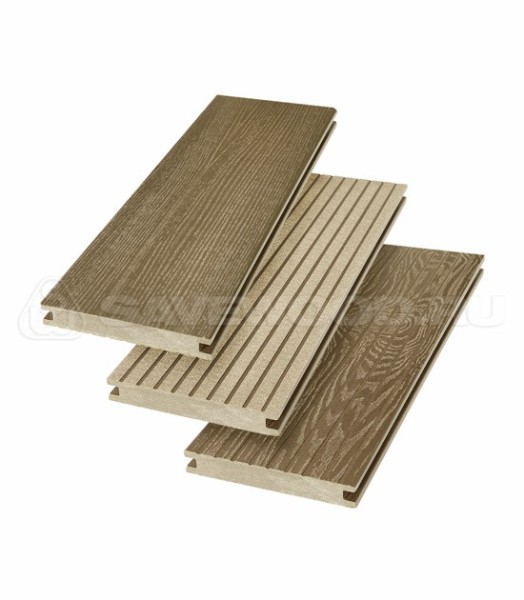 Террасная доска SW Fraxinus (R) полнотелая «SaveWood» Тик купить в Котласе