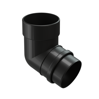 Колено 72˚ Docke Lux ПВХ - Карбон