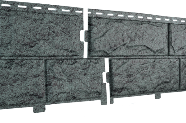 Фасадная панель Ю-Пласт Стоун-хаус камень изумрудный (двойной замок) купить в Котласе