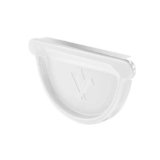 Водосток Aquasistem, система 150/100 - Заглушка универсальная с резиновым уплотнителем RAL 9003 Белый купить в Котласе