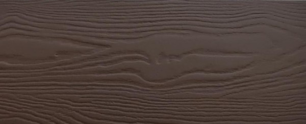 Фиброцементный сайдинг 190х3000х8мм Коричневая глина RAL 8028 купить в Котласе