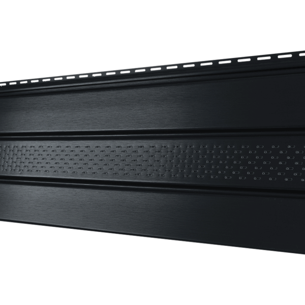 Софит Ю-Пласт PRO Классический перфорация по центру, графит купить в Котласе