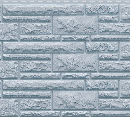 Фасадные панели «Доломит», Серо-голубой купить в Котласе