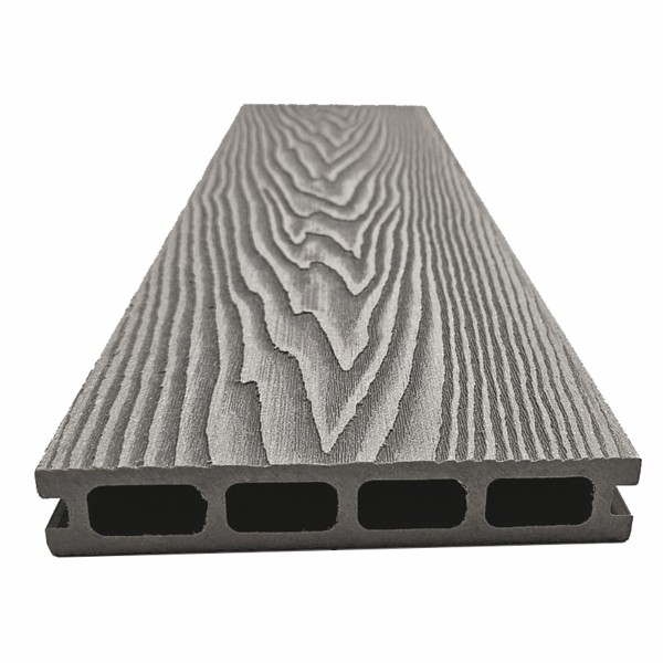 Террасная доская ДПК NanoWood Double 3D Серый купить в Котласе