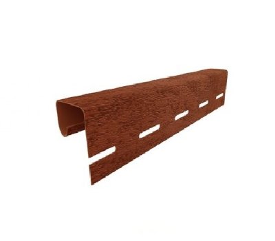 J-Планка Кирпич красный