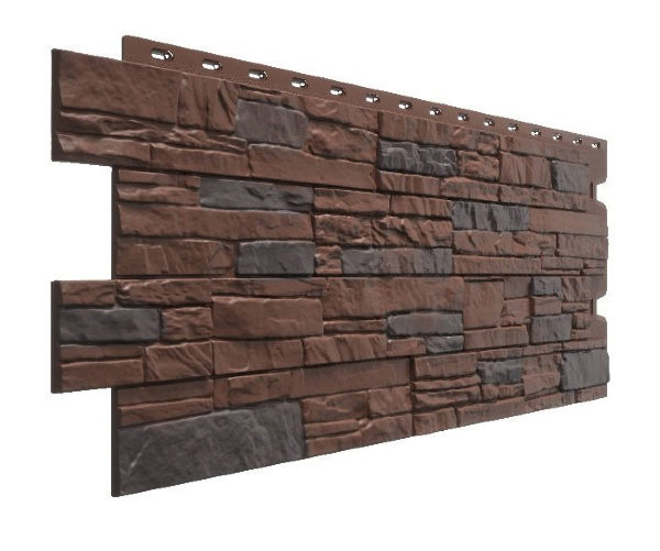 Фасадная панель Docke, Stein, Темный орех купить в Котласе