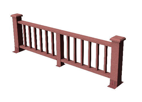 Ограждения декоративное ДПК GRINDERDECO Троя мербау купить в Котласе