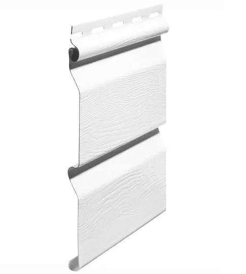 Виниловый сайдинг fineber - "стандарт", белый купить в Котласе