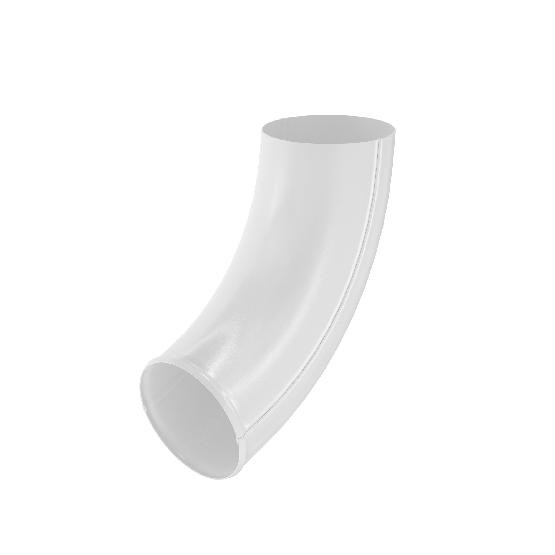 Водосток Aquasistem, система 150/100 - Отвод трубы RAL 9003 Белый купить в Котласе