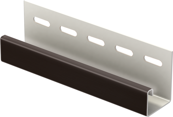 J-планка к Софиту PRO Тёмно коричневый купить в Котласе