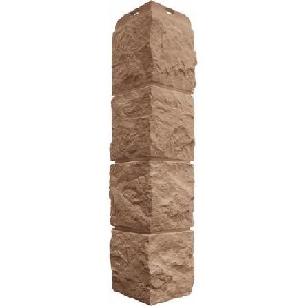 Угол наружный Альта-Профиль Туф ЭКО Бежевый купить в Котласе