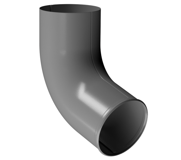Отвод трубы D90 Döcke STAL PREMIUM Графит, (RAL 7024) купить в Котласе