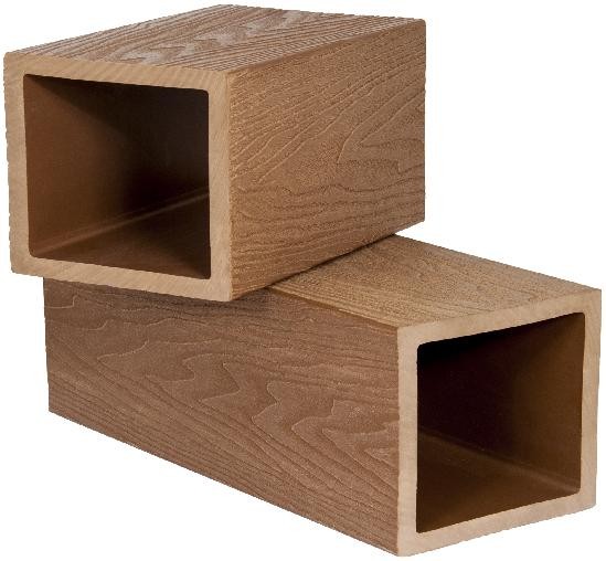 Столб опорный Polivan SINGARAJA 3D фактура дерева, песочный купить в Котласе