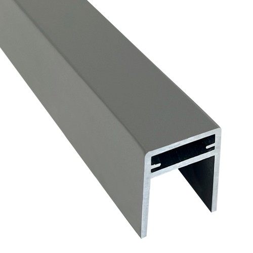 П-профиль Алюминиевый EasyDecking 35x25 Серый купить в Котласе