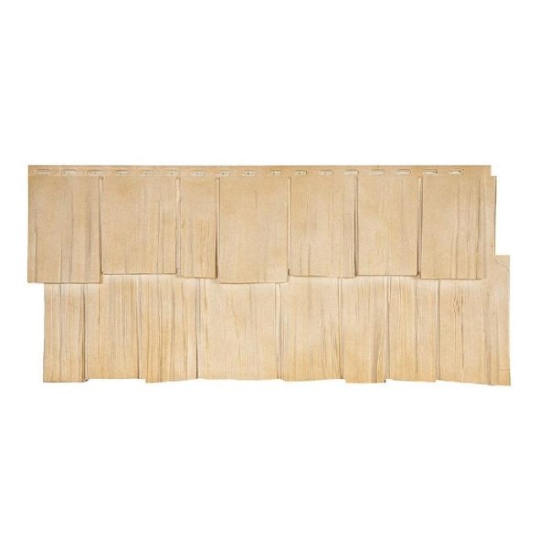 Фасадная панель T-Сайдинг- Щепа Дуб ЭКО-2 Кедр купить в Котласе