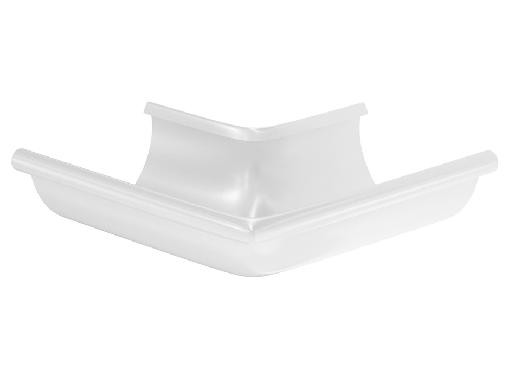 Водосток Aquasistem, система 150/100 - Угол желоба, наружный 90° RAL 9003 Белый купить в Котласе