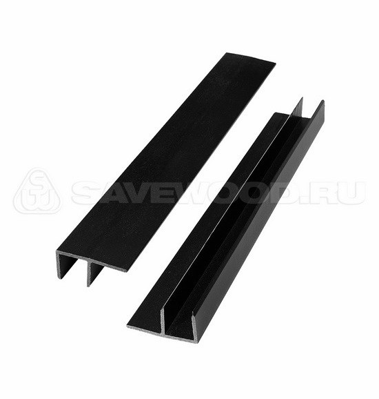 F-профиль ДПК Savewood – Чёрный купить в Котласе