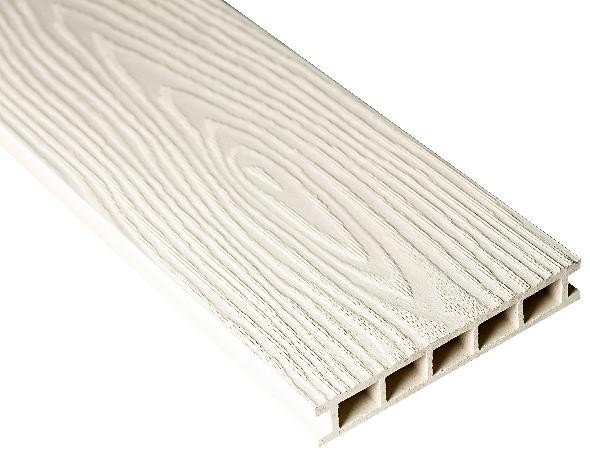 Террасная доска из ДПК Faynag Premium PINO 3D Слоновая-кость купить в Котласе