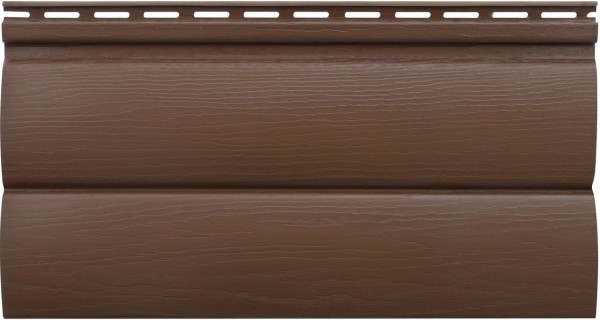 Сайдинг "blockhouse" под бревно, Акриловый Премиум ВН-03, орех тёмный купить в Котласе