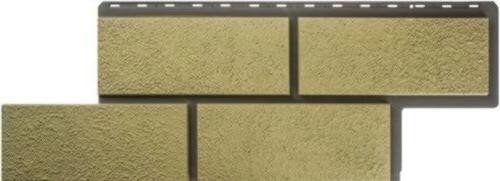 Фасадная панель Альта-Профиль Неаполитанский камень - Песчанный купить в Котласе