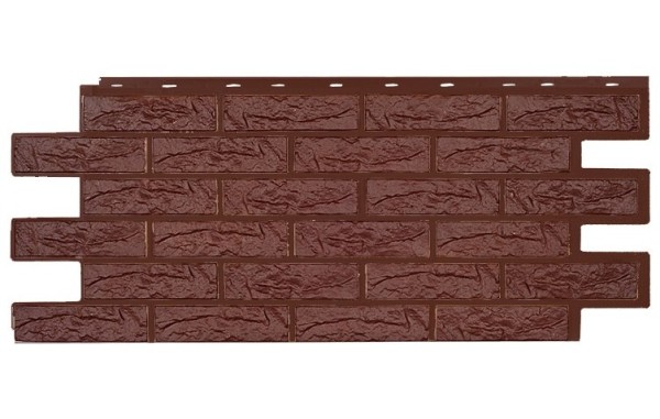 Фасадная панель T-Siding Лондон Брик Эко Браун купить в Котласе