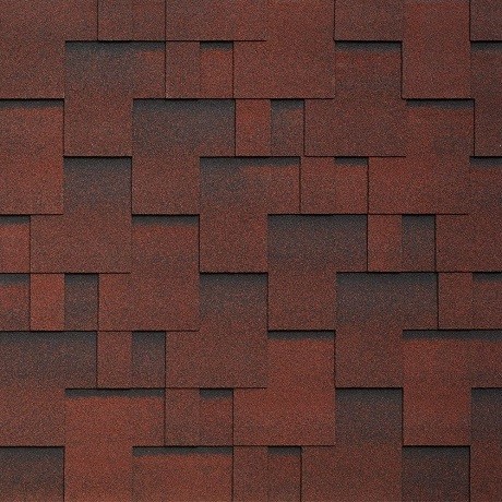 Гибкая черепица Tegola LAZIO amarone 410 купить в Котласе