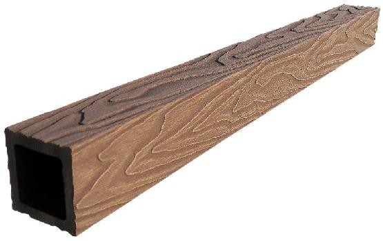 Балясина ДПК 3D GardenParkett фактура дерева Светло-коричневый купить в Котласе