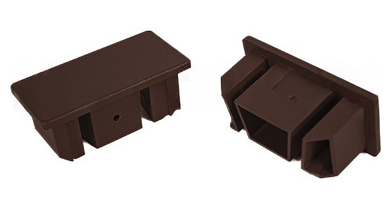 Заглушка для перил торцевая из алюминия GardenParkett Венге купить в Котласе