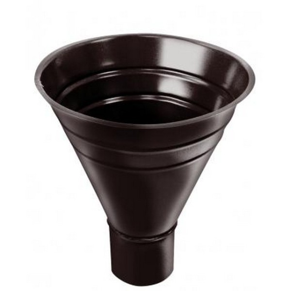 Водосток Grand Line 125x90 – Воронка водосборная RAL 8017 купить в Котласе