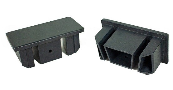 Заглушка для перил торцевая из алюминия GardenParkett Графит купить в Котласе