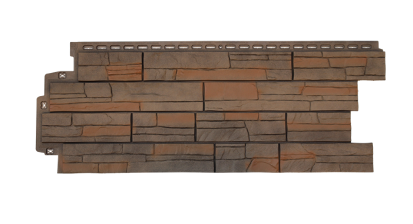 Фасадная панель Grand Line Сланец Элит Сандал купить в Котласе